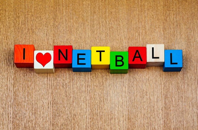 I love netball - sign for sports